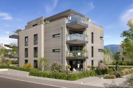 Bel appartement avec terrasse et jardin au rez-de-chaussée 1/3