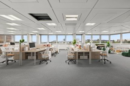 Surface de bureaux de 417 m2 rénovée au 3ème étage 1/5