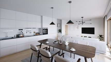 Maison jumelée par les garages de 5.5 pièces en vente à Chavannes-sous-Orsonnens - 150 m² 1/5