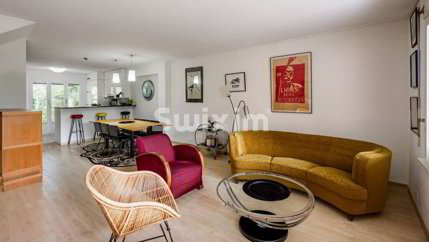 Très agréable villa avec jardin 1/5