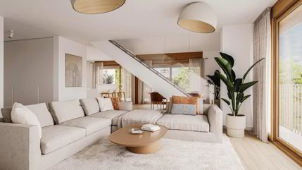 Appartement neuf en duplex à Founex 1/5