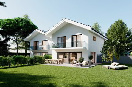 Nouveau projet de villas sis au Mont/Lausanne 1/5