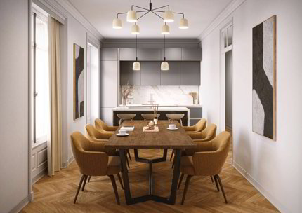RESERVE - REZ DE JARDIN - Elégance intemporelle - LOT 2 1/3