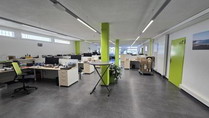 Locaux commerciaux avec vitrines 427m2 à Conthey 1/5