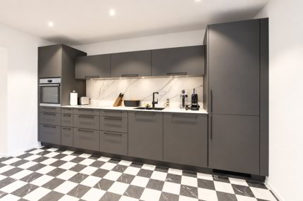 3.5 Zimmerwohnung mit extravagantem Innenausbau 1/5