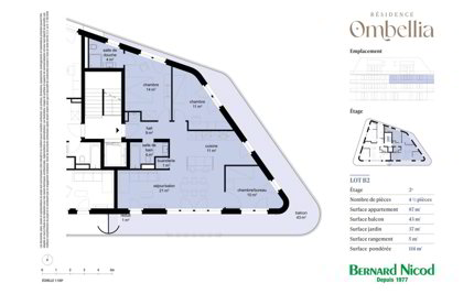 Appartement de 4.5 pièces en vente à Cheseaux-sur-Lausanne - 114 m² 1/5