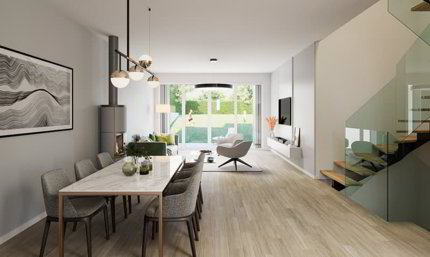 Projet de 3 belles et grandes villas HPE 1/5