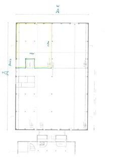 Halle de stockage/dépôt de 477 m² à louer à Conthey 1/3