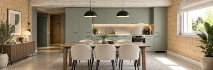Grand appartement avec jardin! 1/3