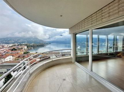 Elegante Wohnung mit spektakulärem Blick über Lugano und den Luganersee 1/5