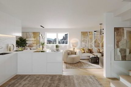 Neubau: Zwei Ebenen Maisonette mit Dachterrasse an besonderer Adresse 1/5