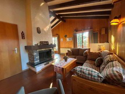 Chalet en madriers à Arbaz avec vue imprenable 1/5