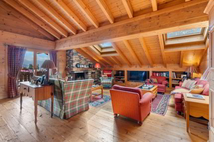 Luxury duplex penthouse with ski-in/ski-out access in Plans-Mayens 1/3