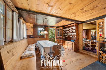 CHALET AUTHENTIQUE DE 1840 - LES DIABLERETS 1/5