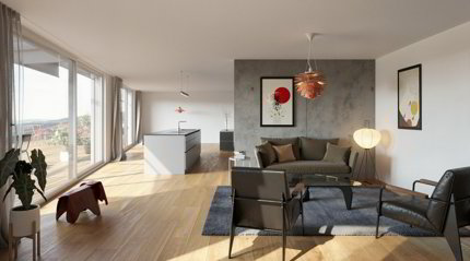 Attique de 6.5 pièces en vente à Arlesheim - 173 m² 1/5