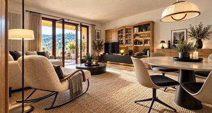 Appartamento con terrazza panoramica piscina e splendida vista lago 1/5