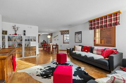 4 1/2-Zimmer-Ferienwohnung mit eigener Sauna und einem Tiefgaragenplatz 1/5