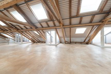 Dachgeschoss Gewerbefläche in modernem Gewerbehaus mit exklusivem Rohausbau 1/5