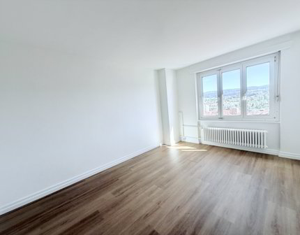 Rénové ! Appartement de 2.0 pièces avec vue dégagée 1/3