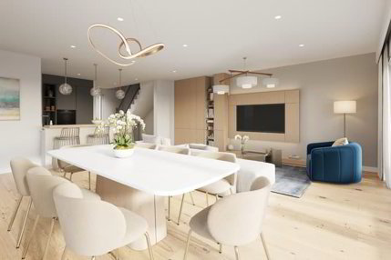 Villa HPE neuve avec jardin privé - lot B 1/3