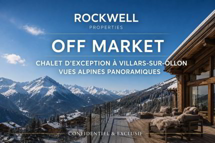 Chalet D'Exception à Villars-sur-Ollon 1/1
