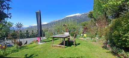 RARE Maison de 4.5 pièces avec cachet, vue et jardin au centre d'Icogne, village paisible entre Sion et Crans-Montana 1/5