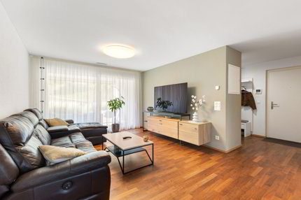 Wohnen mit Freiraum: Modern, 4.5 Zimmer und zwei Aussenbereiche 1/5