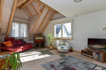 Grosszügige Maisonette-Wohnung mit schöner Aussicht an zentraler Lage 1/5
