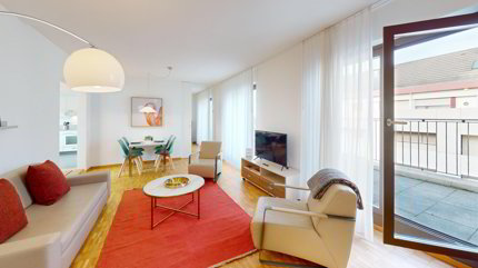 Unique Serviced Living @ Messe Basel Penthouse 1/5