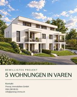 Bauland in ruhiger Lage in Varen (3953) - bewilligung für 5 WHG 1/1