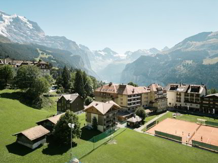 Ski-in/Ski-out Penthouse in Wengen 1/5