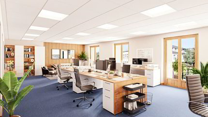 Bureaux dans un magnifique bâtiment de la vieille ville 1/3