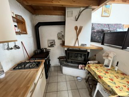 Rustico di 3 locali con terreno 1/5