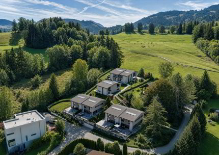 Villas jumelées de 144 à 155 m² au cœur de la Gruyère 1/5