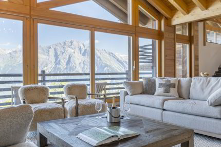Einzigartiges Chalet mit Panoramablick und privatem Aufzug 1/5