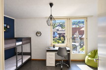 GROSSEN IMMOBILIEN - 5.5 Zimmer- Maisonette Dachwohnung 1/5