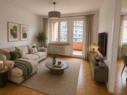 Tavannes, bel appartement de 3 pièces au 1er étage avec balcon 1/5