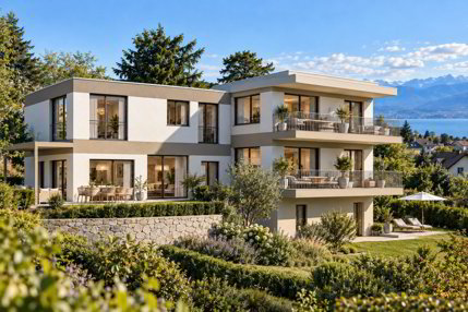 TOUR-DE-PEILZ | 107 m² au 1er étage avec terrasse & jardin 1/3