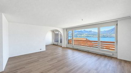 Wohnen mit See- und Bergsicht - 3½ Zimmer mit grossem Balkon in Gunten 1/5