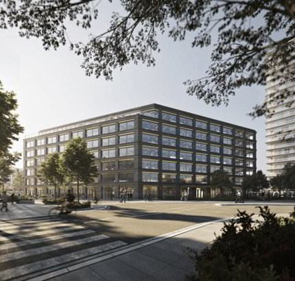 267 m² de bureaux au 4ème étage au cur du quartier de Chêne Bourg 1/5