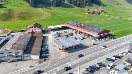 Attraktive, moderne Gewerbefläche für Dienstleistungs-, Praxis, Therapie oder Fitnessräume an der Haupteinkaufsachse in Willisau 1/5
