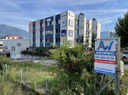 48 m2 Büro-/Praxisraum (mit Du/WC) vielseitig nutzbar 1/5