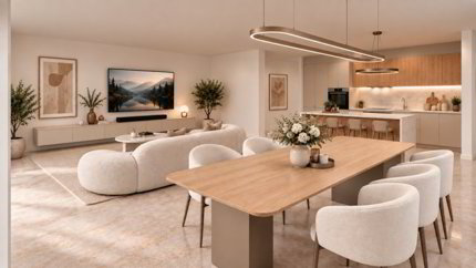 À louer à Choëx - Deux villas jumelles neuves de haut standing avec terrasses et jardin privatif 1/5