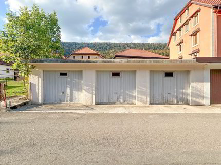 Garage individuel avec porte manuelle 1/3