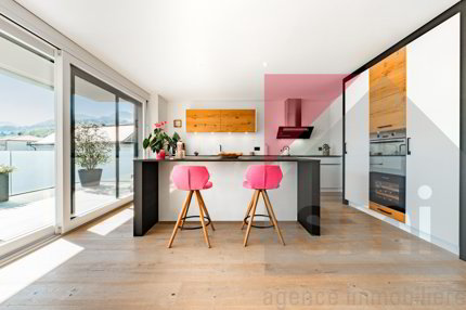 Superbe attique de 157m2 au Pâquier Terrasse de 75m2 - vue imprenable 1/5