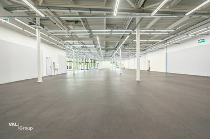 Moderne Gewerbehalle im Fachmarkt «Dreispitz» 1/5