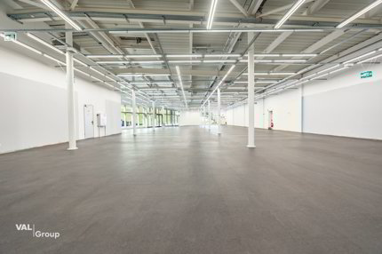 Moderne Gewerbehalle im Fachmarkt «Dreispitz» 1/5