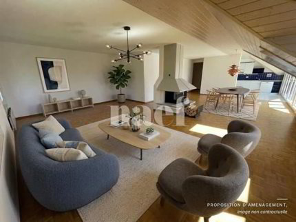 Au centre du village- Bel appartement de 5.5 pièces dans les combles... 1/5
