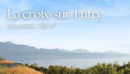 Appartement de 5.5 pièces en vente à La Croix (Lutry) - 190 m² 1/1