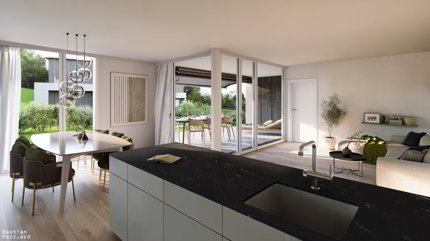 Appartement PPE de 5.5 pièces en vente à "Les Coteaux de Farvagny" - 121 m² 1/5